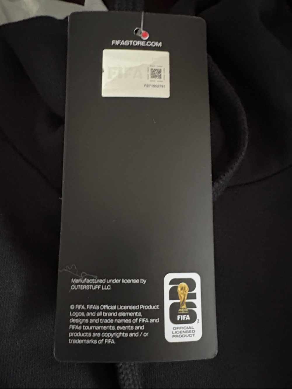 Men's Black FIFA World Cup 2026 Hoodie - Picture 4 of 5